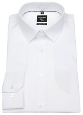 Olymp Herren Hemd No 6 Super Slim Fit Teilungsnaht weiß 0467 64 00