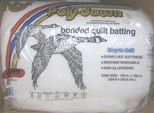 Hobbs Poly-Down Lo-Loft King Size Quilt Batti...