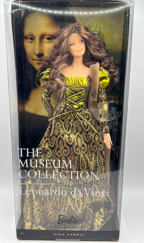 Barbie The Museum Collection Leonardo da Vinci Pink Label V0444
