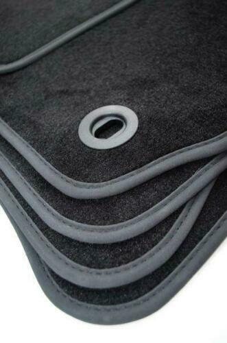 Tapis de sol en velours BMW Série 3 noir compatible E90 E91 E92 phase 1 et 2 - 2