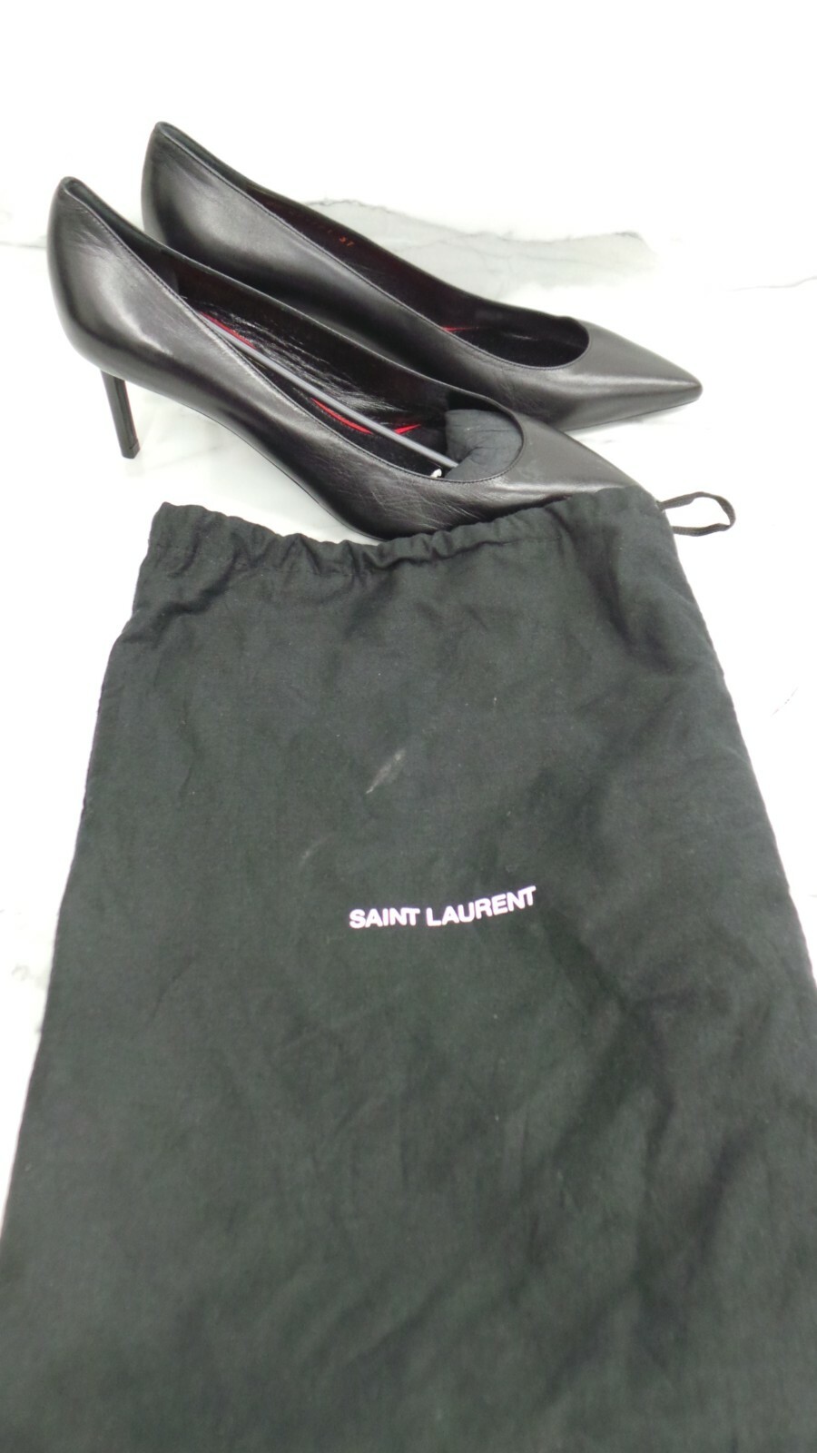 Pompe in pelle YSL SAINT LAURENT Anja $625 taglia 37