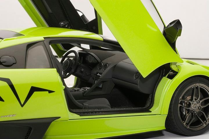 Lamborghini Murcielago SV Verde Ithaca 1/43 Make-Up Eidolon EM336F - Neuve