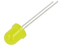 2X OSY5PA8134A-12V Led 8Mm Gelb 1120-1560Mcd 30° Front: GewöLbt 12V Anz. Ausg: 2
