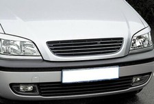 Kühlergrill Sport Grill Gitter Schwarz für Opel Zafira A Grill 99-05