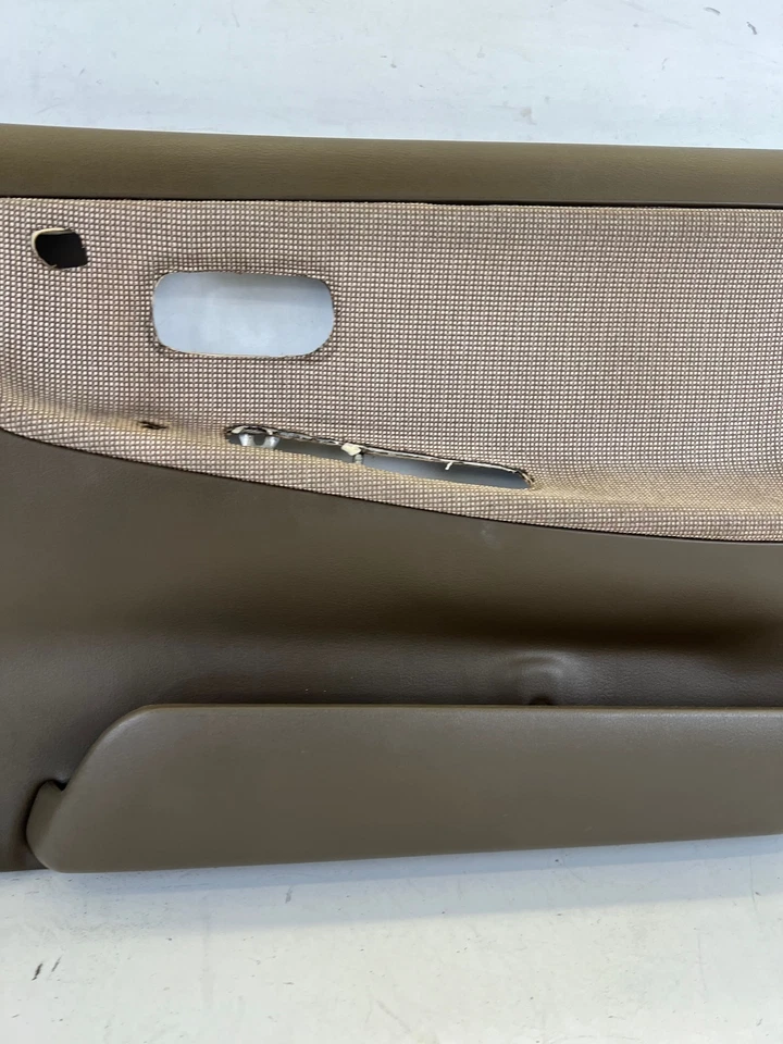 Painel de cartão Nissan 240SX porta direita marrom S13 89-93 fabricante de equipamento original - Imagem 4 de 4