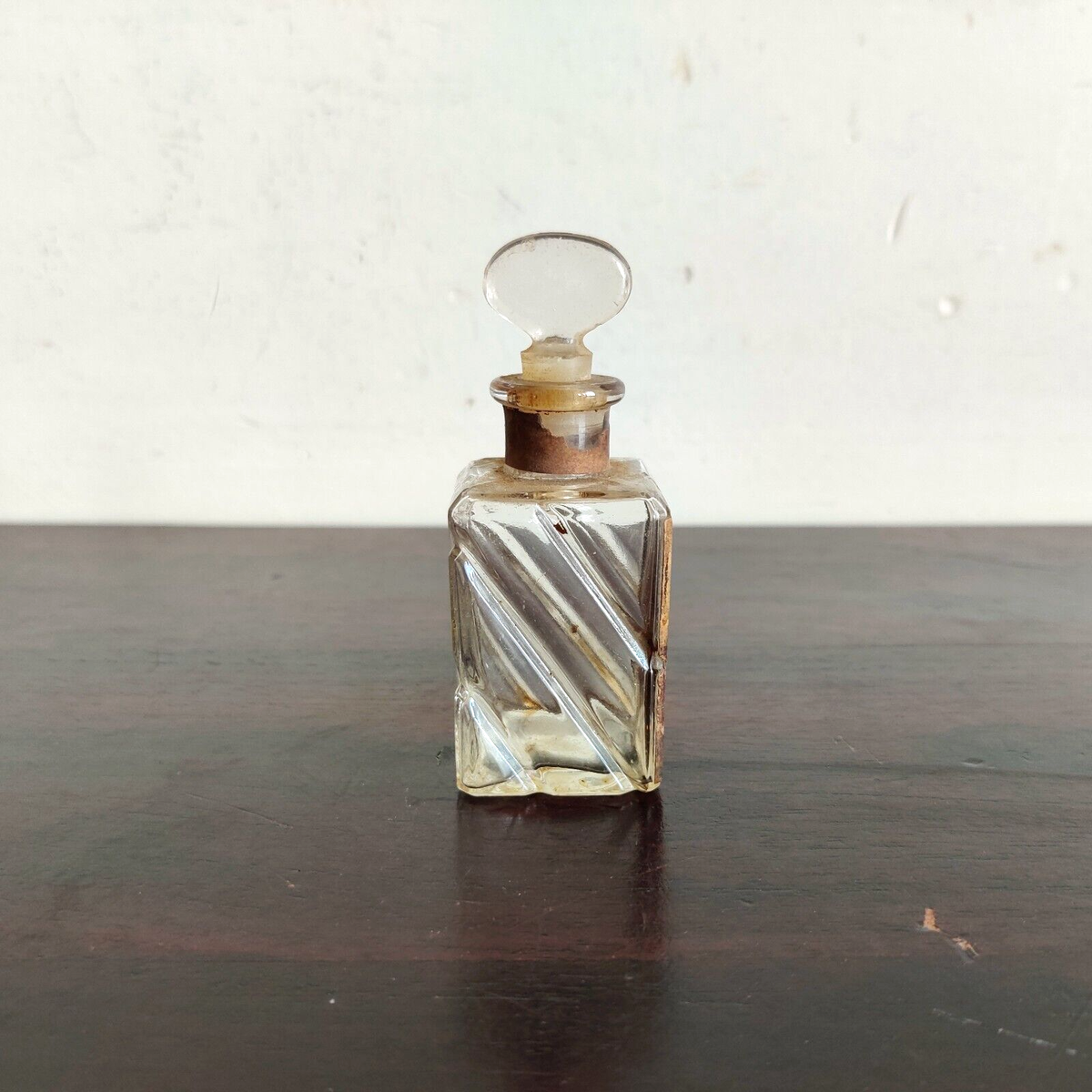 Vintage Roger & Gallet Perfume Glass Bottle Rare Decorative