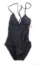 Splendid Women  s Solid Removable Cups One Piece Swimsuit Size XS