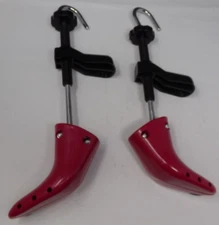 High Heel Shoe Stretcher Pair 4-Way Shoe Expander Widener Tree Extender Pink