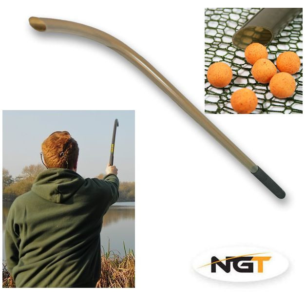 NGT Carp Fishing Boilie Throwing Stick 20mm 92cm Length With Rubber Handle for sale online eBay