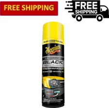 Meguiar's Ultimate Black Plastic Restorer,  exterior trim & Plastic - 10 Oz