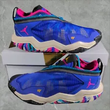 Nike Jordan Why Not .6 Sneaker Men's 10 Women 11.5 Concord Pink Shoe DO7189-460