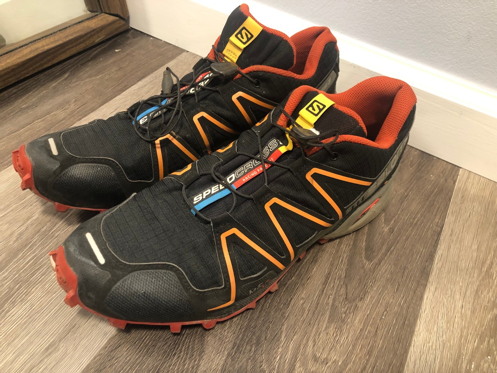 SALOMON Scarpe da corsa passeggio Solomon Speed Cross 3 da uomo taglia 10 5 M