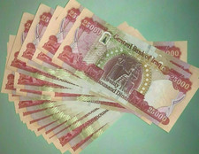 MILLION Iraq Dinars -  Authentic Iraqi Currency  -  1,000,000 IQD ( 40x 25000 )