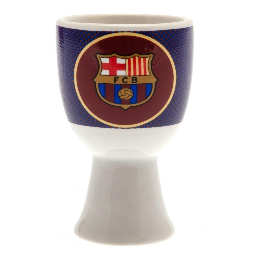 Barcelona FC Football Egg Cup - Breakfast Football Club Gift Official Licensed