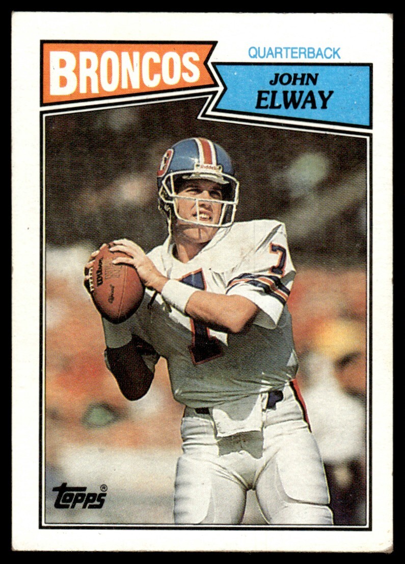JOHN ELWAY 1987 TOPPS #31