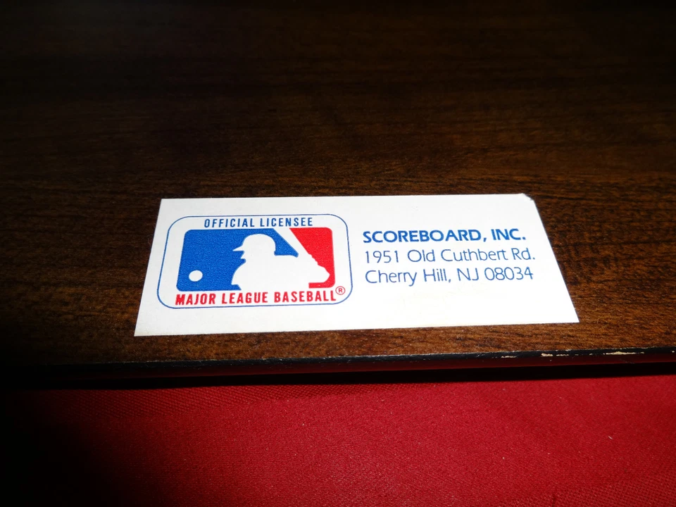 布鲁克林道奇队 ROY CAMPANELLA 正品签名照片牌匾名人堂  — 第 3/3 张图片