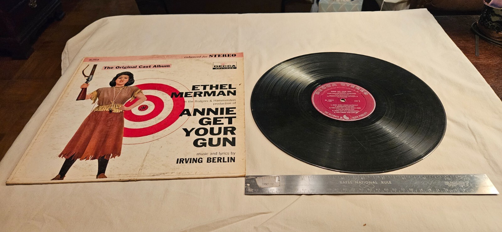 Ethel Merman Ray Middleton Original Cast Annie Get Your Gun Album