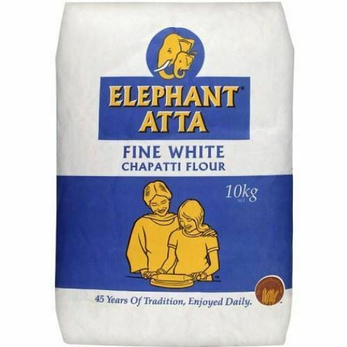 Elephant Atta Fine White Chapatti Flour 10kg for sale online eBay