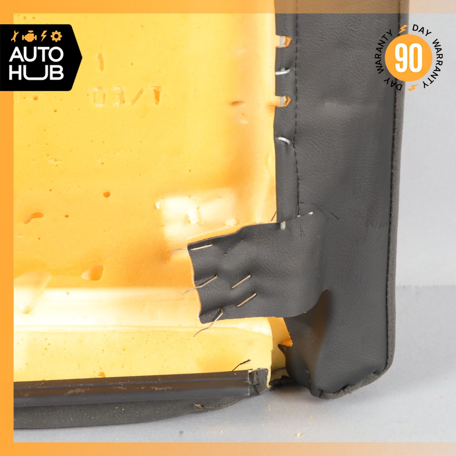 03-08 Maserati Quattroporte M139 Rear Left Recline Seat Cushion Top Upper OEM