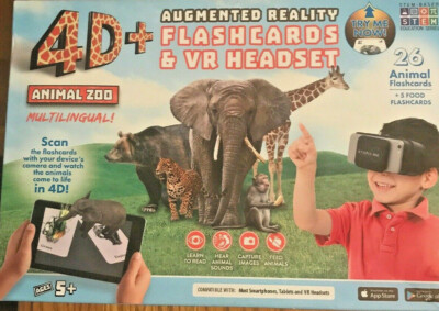 Emerge V1-0217-1 Augmented Virtual Animated Reality Headset 4D+  Animal Zoo