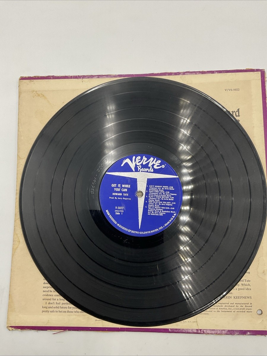 Howard Tate – Get It While You Can 1967 Verve V6-5022 12