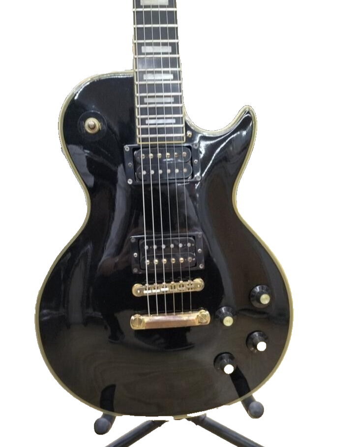 Greco] Electric Guitar EG Series Les Paul type Black W/Hard case 
