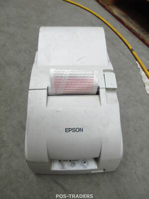 EPSON TM-U220A M188A POS Kitchen Receipt Printer SERIAL Beige TESTED - INCL PSU