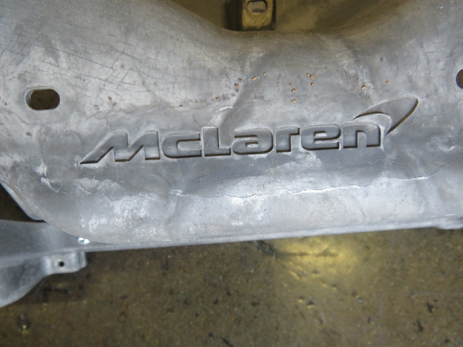 McLaren 600LT, Dashboard Metal Inner Structure, Used