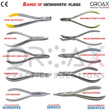 Professional Dental Pliers Orthodontic Braces Wire Bending Loop Forming Cutters
