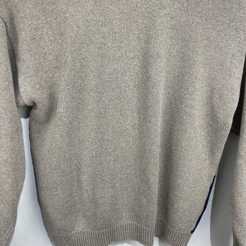 Vintage Trader Bay Color Block Tonal Crewneck Sweater Made in USA XLT XL Tall - Picture 15 of 16
