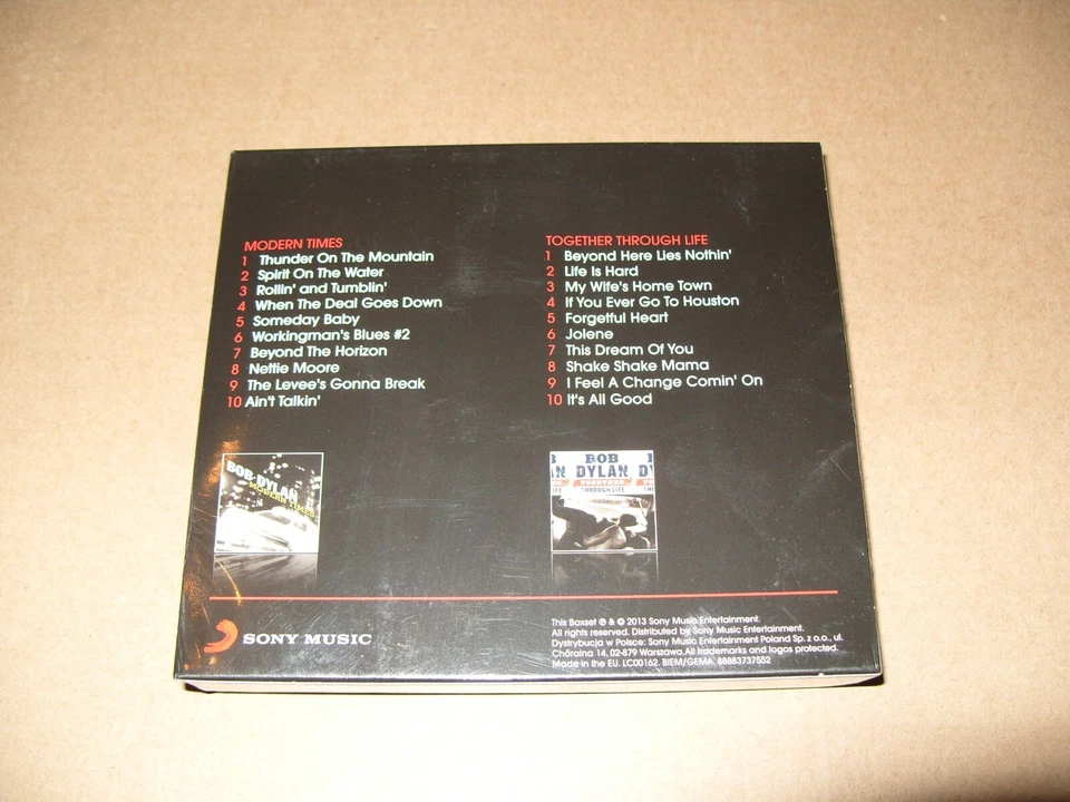 Bob Dylan Modern Times/Together..2 cd Slip Case Set 2013 New & Sealed   - Image 3 of 3