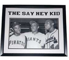New York - Baseball W.Mays The Say Hey Kid 24x20 Frame