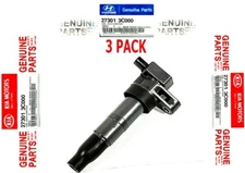 3PACK 06-15 HYUNDAI  KIA 3.8L 3.5L 3.3L COIL IGNITION ENGINE Spark Plug GENUINE