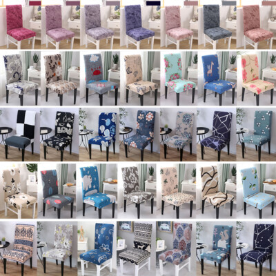 Universal Stretch Spandex Chair Cover Wedding Banquet Chair Slipcovers 1pc/4pcs 
