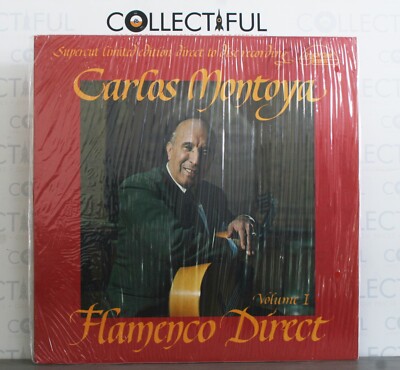 CARLOS MONTOYA - FLAMENCO I - DIRECT TO DISC - 1980 - LATIN/JAZZ LP *SEALED* 