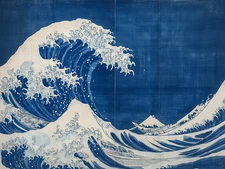Japanese Wave Digital Art | Ukiyo-e Inspired Printable Wall Decor
