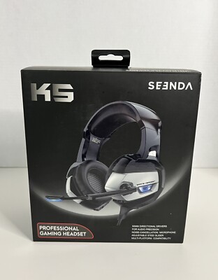 RUNMUS Gaming Headset K5 Xbox Headset with 7.1 Surround Sound