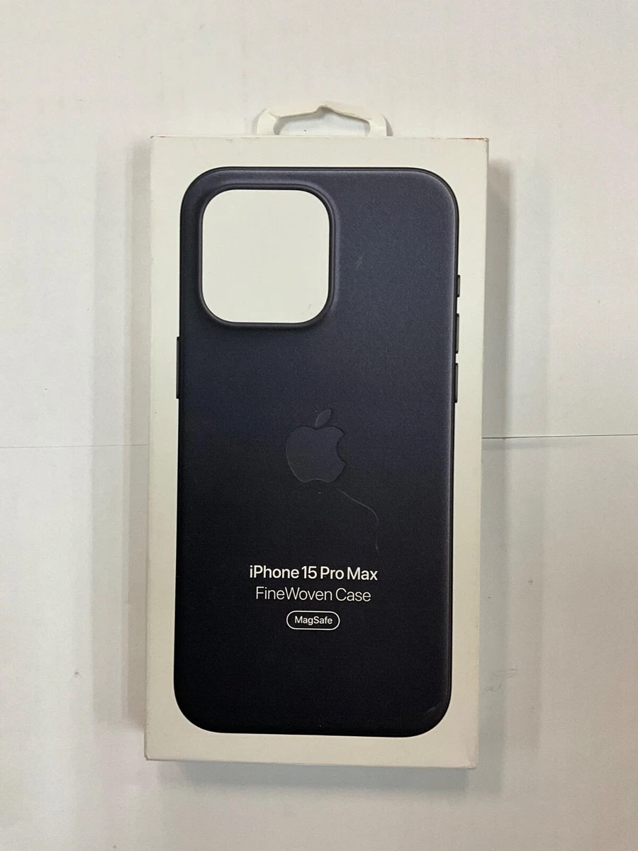 Apple Fine Woven MagSafe Case iPhone 15 Pro Max - Black | eBay