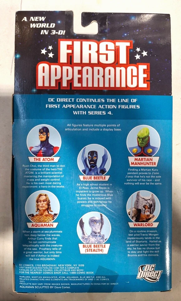 2007 DC Direct DC Comics First Appearance Aquaman Action Figure - Image 2 of 2