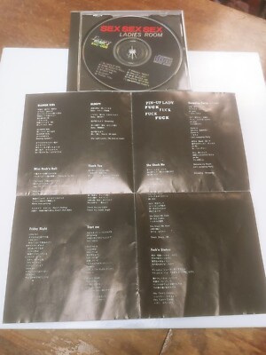 Ladies Room - Sex Sex Sex CD RARE JAPANESE GLAM MELODIC LIKE NEW