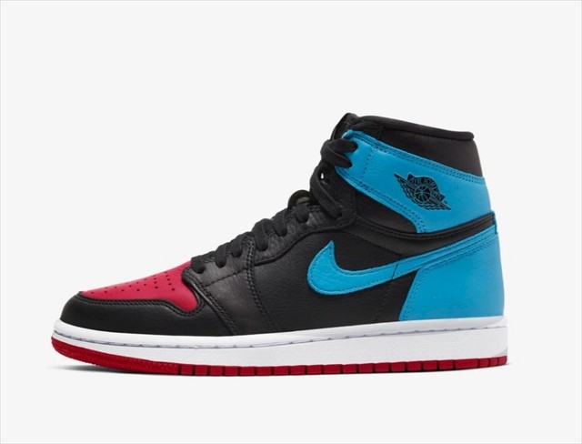 jordan 1 blue red and black