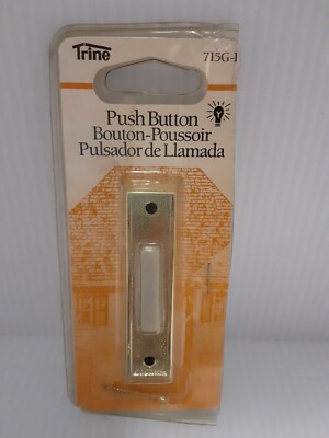 Trine Lighted Push Button For Doorbell  Or Chimes