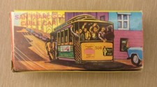 San Francisco Toy Cable Car 504 - ca. 1970s, Vintage, w/ Original Box