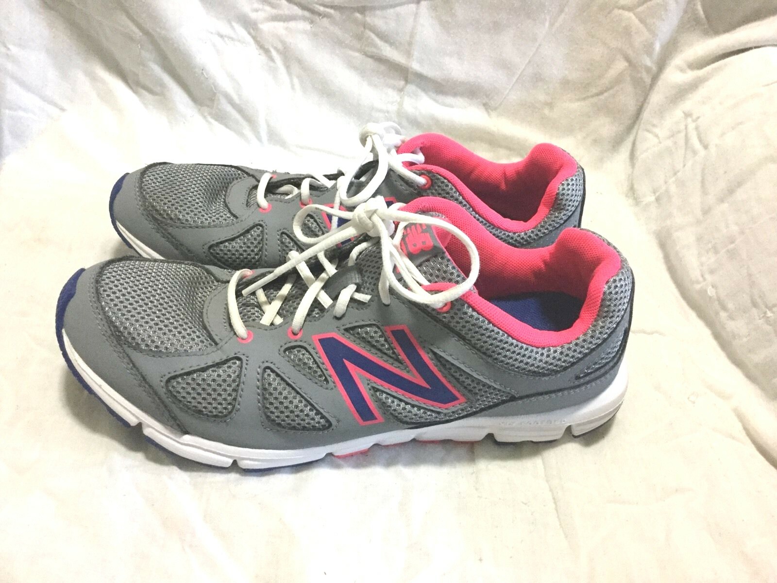 NEW BALANCE #550V4 TRAINING RUNNING SHOES GREY PINK BLUE ( SIZE 9 ) WOMEN`S  | eBay