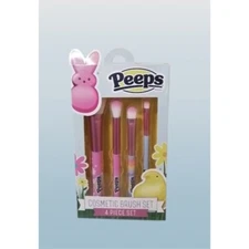 Peeps Cosmetic Brush Set, 4 Count