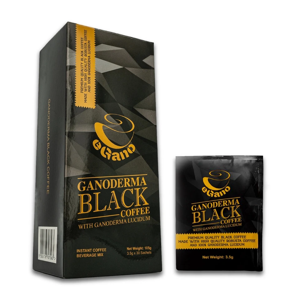 eGano 6 Box Premium Ganoderma Black Coffee Exp 2027 Expedited - Image 3 of 4