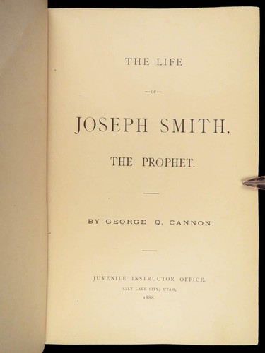 1888 Life of Joseph Smith 1ed Prophet LDS Mormon Church Brigham Young Salt Lake - Imagen 10 de 24