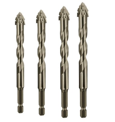New Four-Flute Sawtooth Eccentric Drill Bit, Cozy Hoome Efficient Drill Bits`