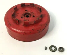 11-20696 Mercury 7.5hp 9.8 HP Outboard Flywheel 239-4173A Key 28-20094 Nut OEM