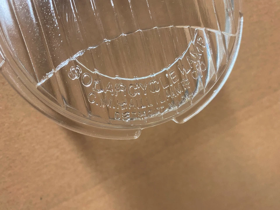 FAROS DE VIDRIO SOLARES HARLEY DAVIDSON B A C JDH JD DL VL CABEZA PLANA 1929 1930 Foto 4 de 4